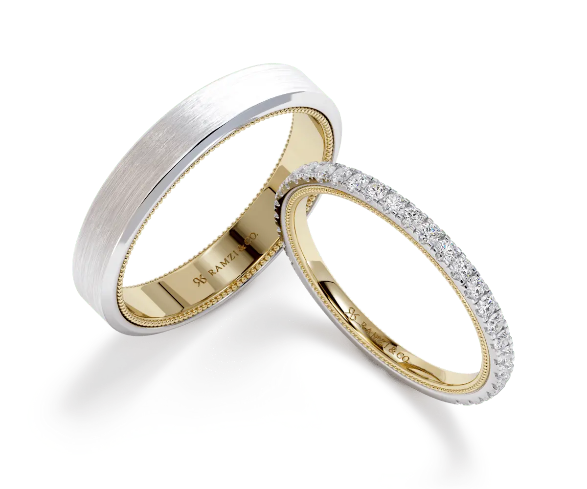 two-tone-wedding-rings